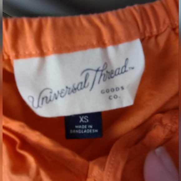 Orange Peasant Blouse - Picture 3 of 3